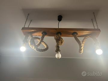 Lampadario stile urban