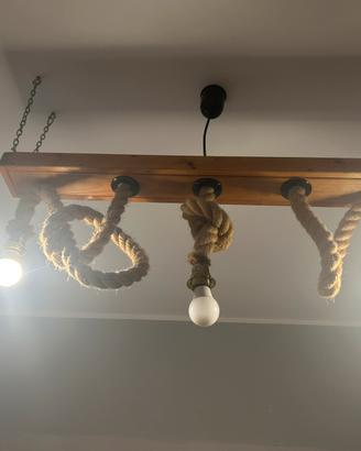 Lampadario stile urban