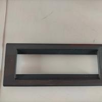 Placca metallo 6P Btcino Living 4716 grigio