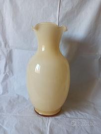 Vaso in vetro di Murano anni '70