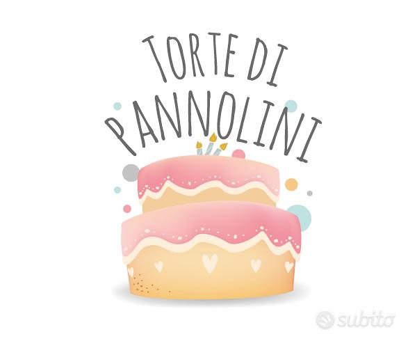 Torta pannolini - Sanitaria Baby