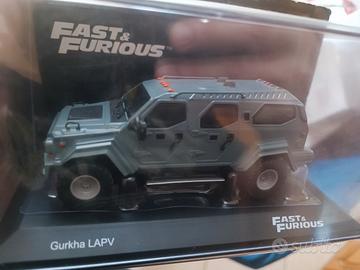 Modellini fast and furious scala 1/43 De Agostini 