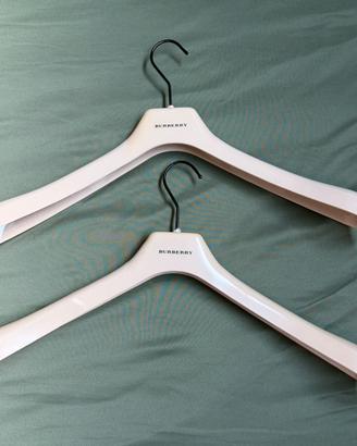 2 Gruccie Stampelle appendiabiti Burberry