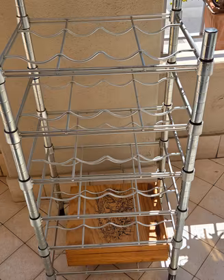 rastrelliera per bottiglie ikea Omar