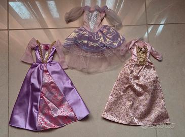 Lotto vestiti principesse barbie 