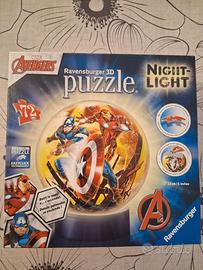 puzzle sferici Ravensburger Batman e Avengers