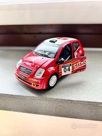 Modellino rally scala 1:43 Citroen C2 Super 1600