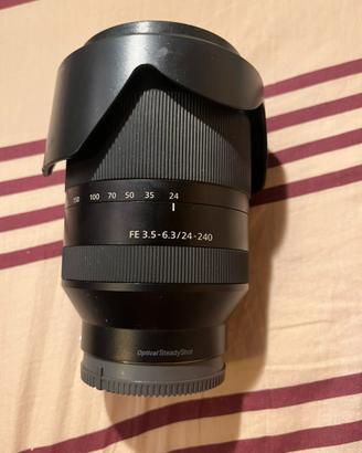 Lente zoom sony 24-240mm