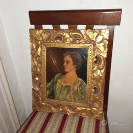 Olio su tavola originale 