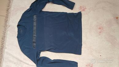 t-shirt a maniche lunghe calvin klein jeans