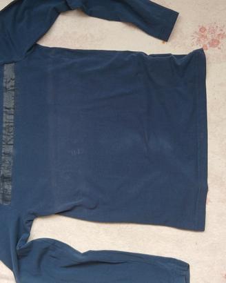 t-shirt a maniche lunghe calvin klein jeans