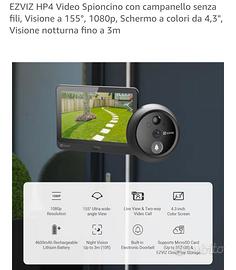 Spioncino per porte con telecamera integrata