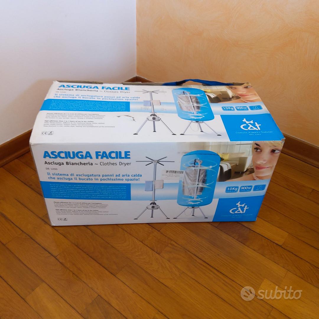 ASCIUGABIANCHERIA ELETTRICO AD ARIA CALDA PORTATILE BOX ASCIUGA