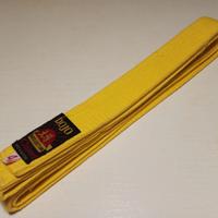 Cintura Judo gialla usata