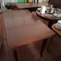 Tavolo legno noce allungabile 