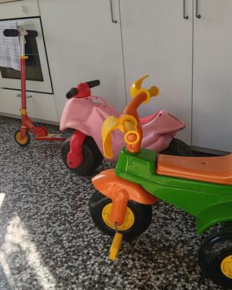 Monopattino+moto+triciclo
