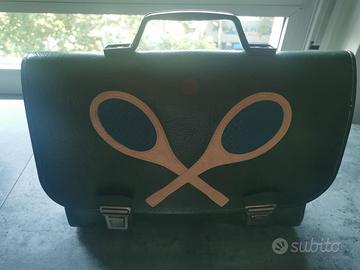 borsa scuola similpelle MUNARI  Anni 70
