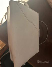 borsa tracolla bianca 