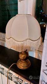 coppia di Abat-jour originali anni 60 in ottone 