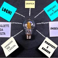 Insegna grafica pubblicità