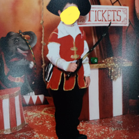 Vestito di carnevale maschile, Pirata