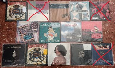 LOTTO VINILI 11 DISCHI VINILI RAP ITALIANO