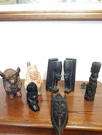 LOTTO MANUFATTI ESOTICI VINTAGE PERUVIANI MAYA ECC