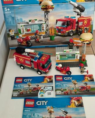 Lego camion dei pompieri  60214