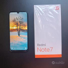 Smartphone Xiaomi Redmi Note 7 + Cover e Pellicola
