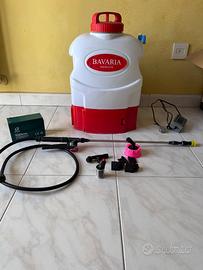 Pompa irroratrice  per i campi a batteria 16 litri