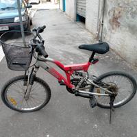 MTB bambino raggio 20", doppio cambio, amm