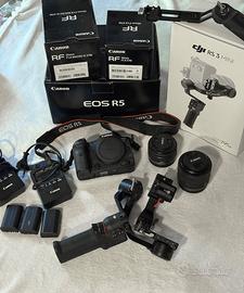 Canon EOS R5 + Kit completo foto/video