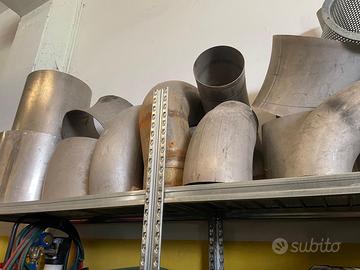 Vari tubi in Acciaio inox 304-316 grandi diametri