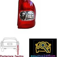 FARO FANALE FANALINO POSTERIORE SX PER FIAT STRADA