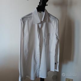 camicia cotone bianca nuova senza cartellino 