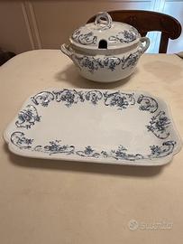 Zuppiera con coperchio “Ortus” + grande vassoio