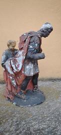 antiche statue in gesso 