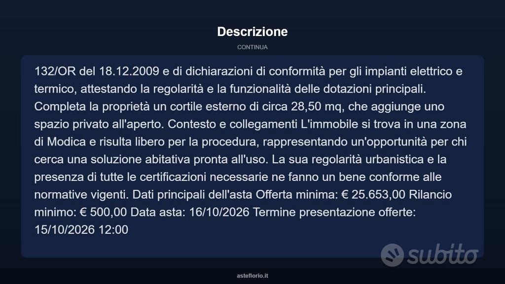 Appartamento – Modica, Gianforma, Frigintini - Vista 5