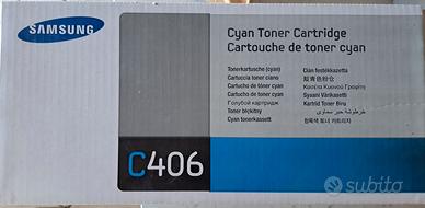 Toner ciano per stampante Samsung CLP-365