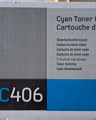 Toner ciano per stampante Samsung CLP-365
