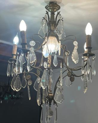 Lampadario con gocce bello