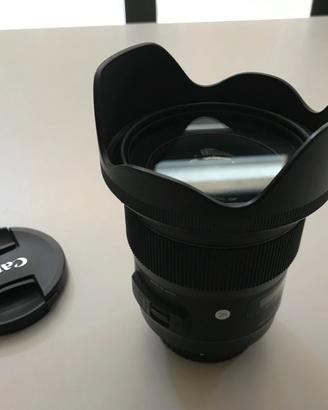 Obiettivo Sigma 24mm f/1.4 DG ART (Canon)