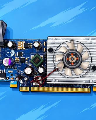 Scheda Video Nvidia GeForce 8400 GS VINTAGE OK