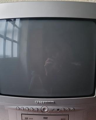 televisione con dvd retro 