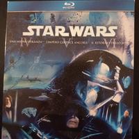 cofanetto star wars blu Ray trilogia originale 