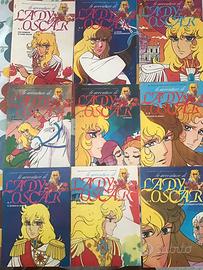 Lotto 9 fumetti Lady Oscar Fabbri