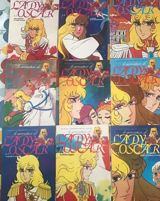 Lotto 9 fumetti Lady Oscar Fabbri