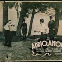 FOTOBUSTA MANIFESTO LUXFILM ADDIO AMORE C.Calamai