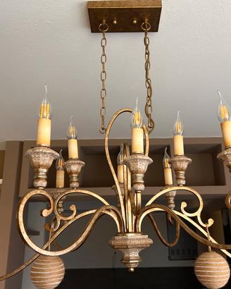 Lampadario Shabby Chic