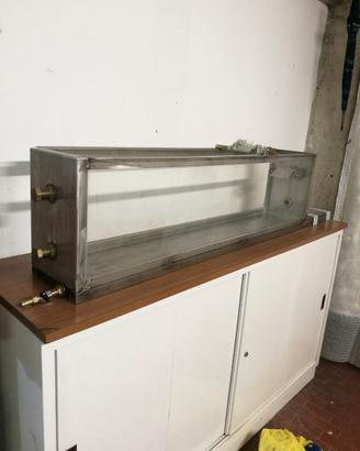 ACQUARIO INOX 316,VETRI SPECIAL,PESCI,CARPFISHING